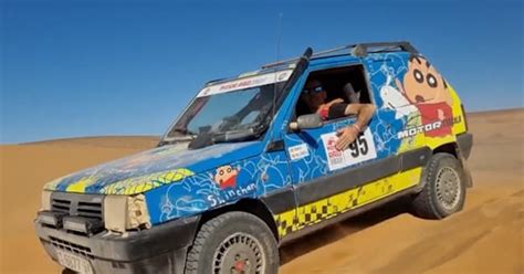 El premi al millor cotxe decorat de la Panda Raid ha estat pel vehicle ...