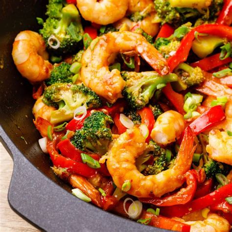 Chinese Takeout Style Shrimp with Garlic Sauce - Nurtured Homes