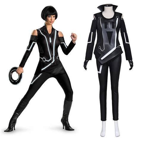 Tron Legacy Quorra Women's Jumpsuit Cosplay Costume | Tron costume ...