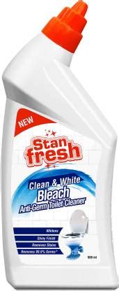 stanfresh Clean & White Bleach Anti-Germ Toilet Cleaner Mint Liquid ...