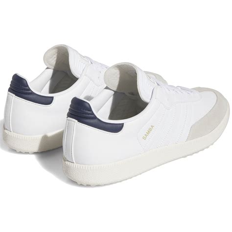 adidas Samba Golf Shoes White/Collegiate Navy/Off White | Scottsdale Golf