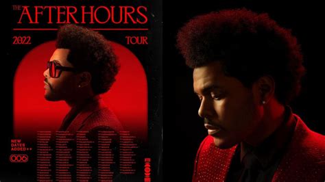 The Weeknd After Hours'Tour Dates Were Just Announced & He's Making So ...