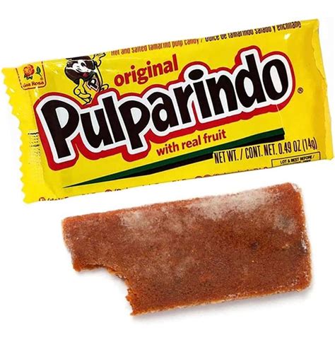 20-piece PULPARINDO Mexican, Candy Original Flavor TAMARINDO Bar, Extra ...