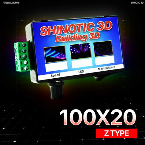 Shinotic Controller for 100x20 Z Building – Real-Time Sync, Speed Cont ...