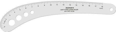 Vary Form Curve Ruler (18") – Isomars