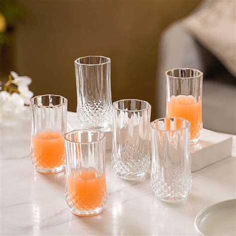 Set of 6 Highball Glass Tumbler 230ml Online - Premium Tumbler | Nestasia