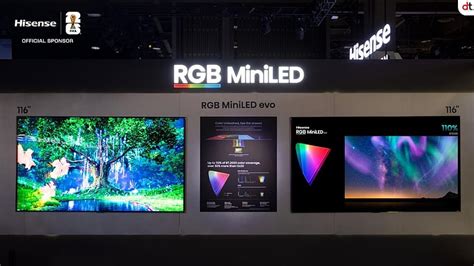 Hisense Showcases Advanced RGB MiniLED TVs and Laser Projectors at CES 2026