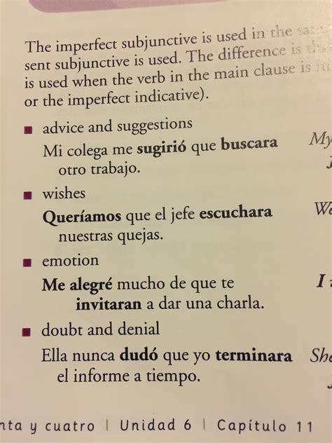 Subjunctive Spanish Examples