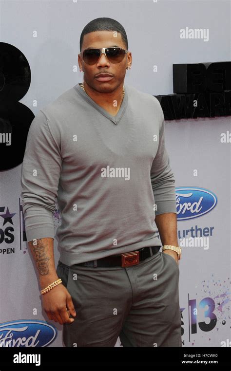 Rapper Cornell Iral Haynes, Jr. aka Nelly attends the Ford Red Carpet ...