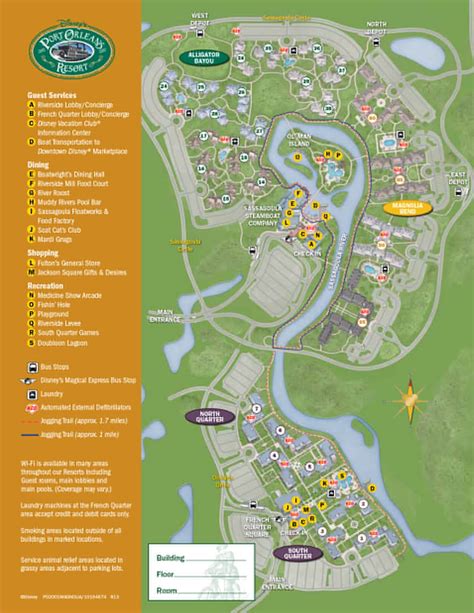 Port Orleans Riverside Resort Map | Disney port orleans, Port orleans ...