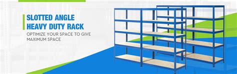 Slotted Angle Rack In Noida | Slotted Angle Shelves