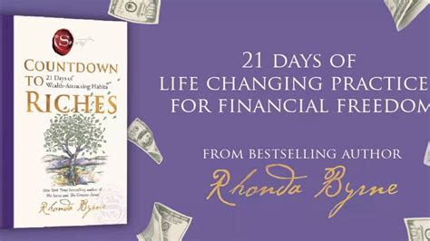 New book: Countdown to riches: 21 days of wealth-attracting habits by ...
