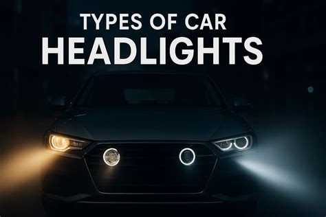 Types of Headlights in Car: Everything You Need to Know -Autonexa