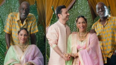 Viv Richards attends daughter Masaba Gupta’s wedding. Pics here - India ...