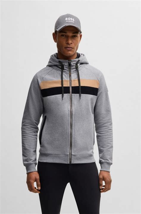 Men's Zip Up Hoodies | HUGO BOSS Menswear