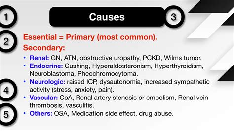 Approach to Hypertension in Paediatrics. | PDF
