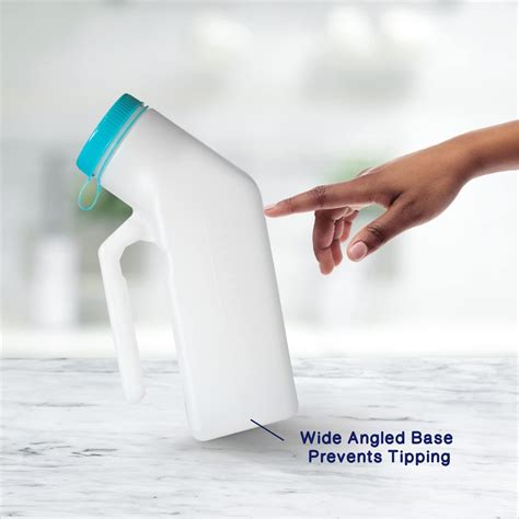 Buy MedVance- Urinals for Men 1000ml with Glow in The Dark Spill Proof ...