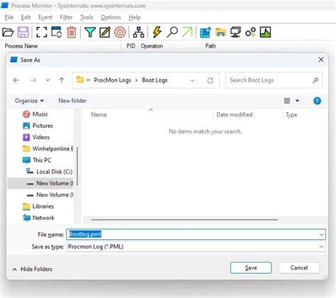 How to Take Process Monitor Traces 的图像结果