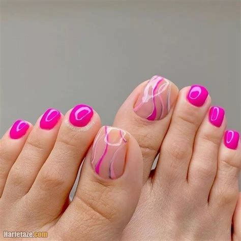 طرح ناخن پا جدید 2022 | جدیدترین مدل های طراحی ناخن پا با ایده های خاص ...