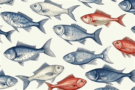 Image result for Drawing Fish Pattern