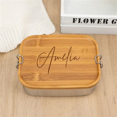Personalized Lunch Box With Name,custom Lunch Box for Her and Him ...