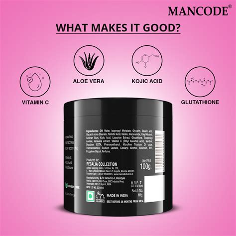Mancode: Whitening Cream - 100gm