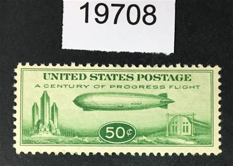 US Stamps # C18 Mint OG NH CAT. $75 LOT #19708 | United States, Air ...