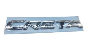 SINEX CAR Emblem Monogram/logo/Badge/Decals/3D/sticker Creta ABS ...