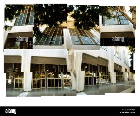 Collage image of Dorothy Chandler Pavillion. Los Angeles Music Center ...