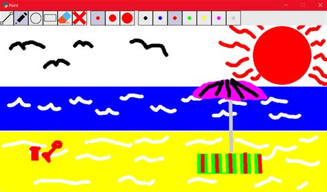 Python Microsoft Paint 的图像结果