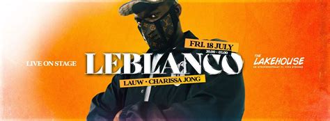 LEBLANCO live - FRI. 18/7 - The Lakehouse, De Stropersstraat 71, 9190 ...