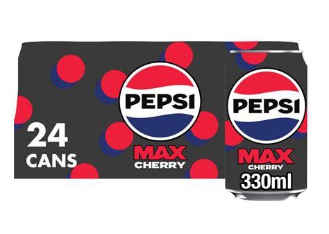 Pepsi Max Cherry No Sugar Cola Cans 24 X 330ml | Desertcart INDIA
