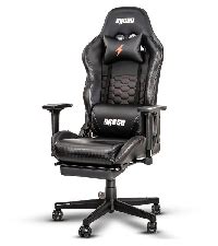 Drogo Throne Ergonomic Gaming Chair with Linkage Armrest, Foot Rest ...
