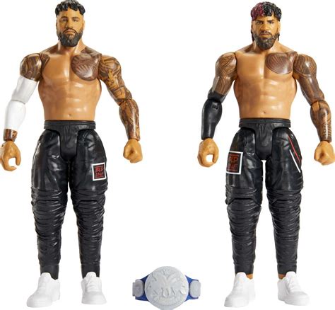 Buy MattelWWE Jimmy USO & Jey USO Championship Showdown Action Figure 2 ...