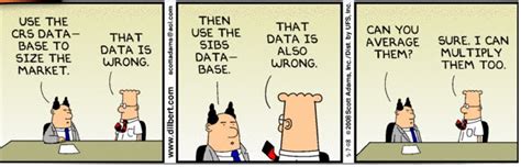 Image result for Dilbert Data Cartoon
