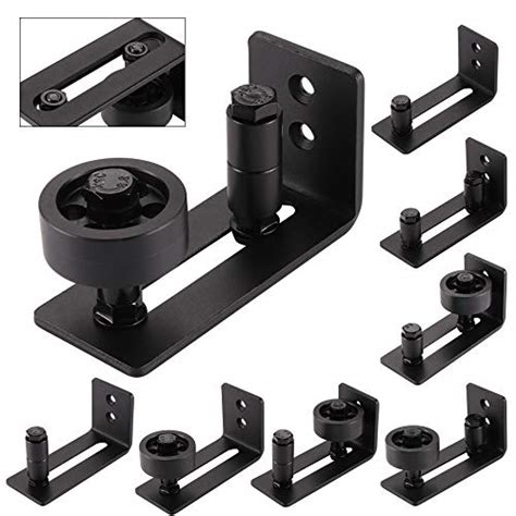 Buy Barn Door Floor Guide Stay Roller, FORNORM Wall Mount Powder Coated ...