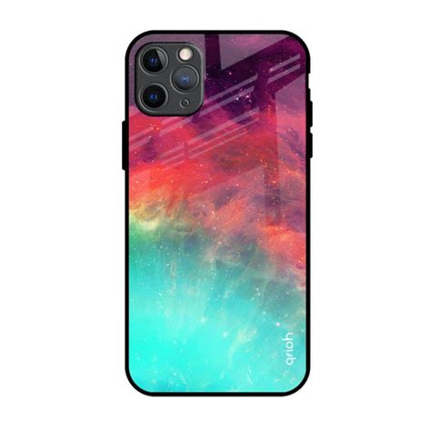 Colorful Aura iPhone 11 Pro Max Glass Back Cover - Flat 35% Off On ...