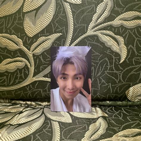 OFFICIAL BTS MAP OF THE SOUL 7 VERSION 1 RM PHOTOCARD | Shopee Philippines