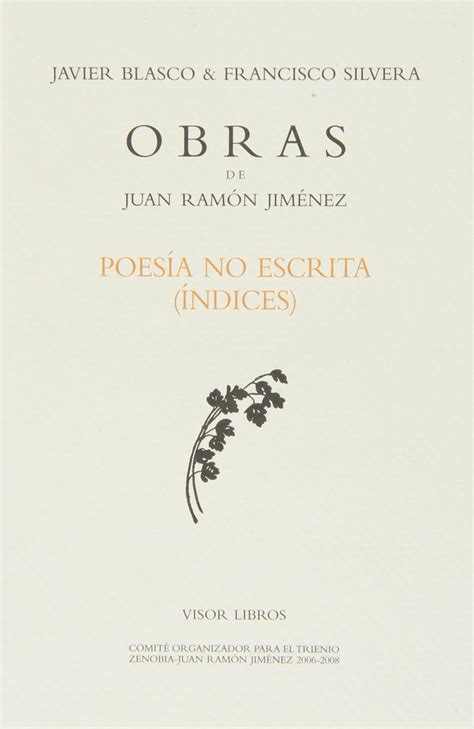 Buy Poesía no escrita (Índices) (Obras de Juan Ramón Jimenez) (Spanish ...