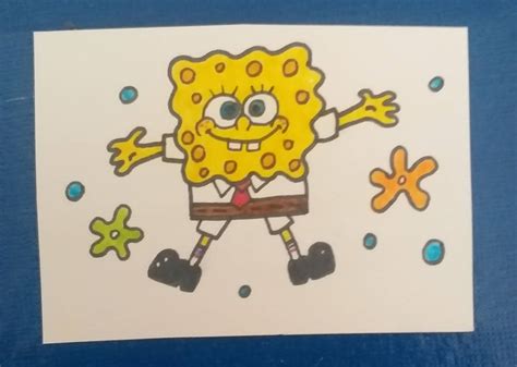 SpongeBob SquarePants drawing. by mayoosofisan2 on DeviantArt
