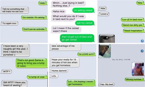 Dirty Text Message Fails