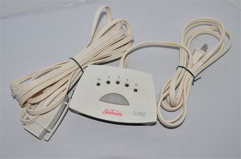 Electric Blanket Sunbeam Controller at David Masterson blog