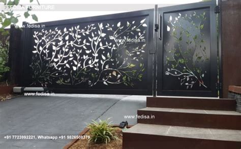 outdoor gate designs steel square pipe gate designs fundermax sheet ...