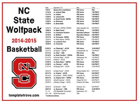 🔥 [50+] NC State Basketball Schedule Wallpapers | WallpaperSafari
