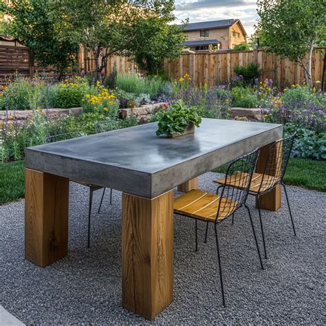 Outdoor Wood Table Designs 10 Space Saving Garden Furniture Ideas 2025