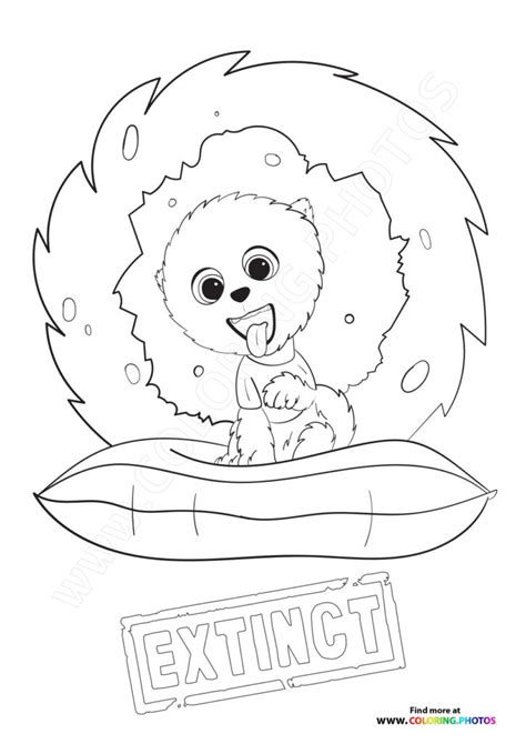 Image result for Extinct Animals Coloring Pages