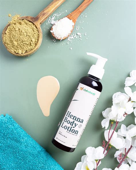 Henna Body Lotion - Benefits and Usage in Detail – Ishal Naturalz