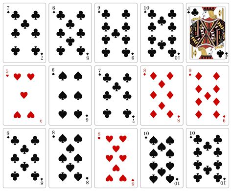 Pokeno Playing Cards - 6 Free PDF Printables | Printablee