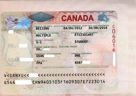 加拿大最新留学签证样本 - 签证指南 - 立思辰留学