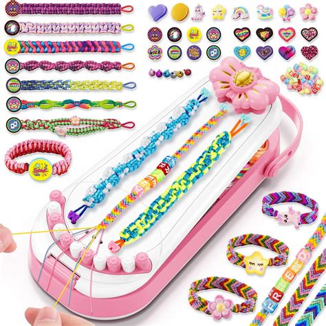 Amazon.com: Friendship Bracelet Making Kit for Girls-DIY Bracelets ...
